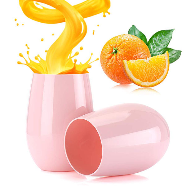 Factory best selling Disposable Cups With Lids - Charmlite Hot Sale Plastic Wine Glass Clear Wine Cup For Red And White Wine – 16 oz  – Charmlite