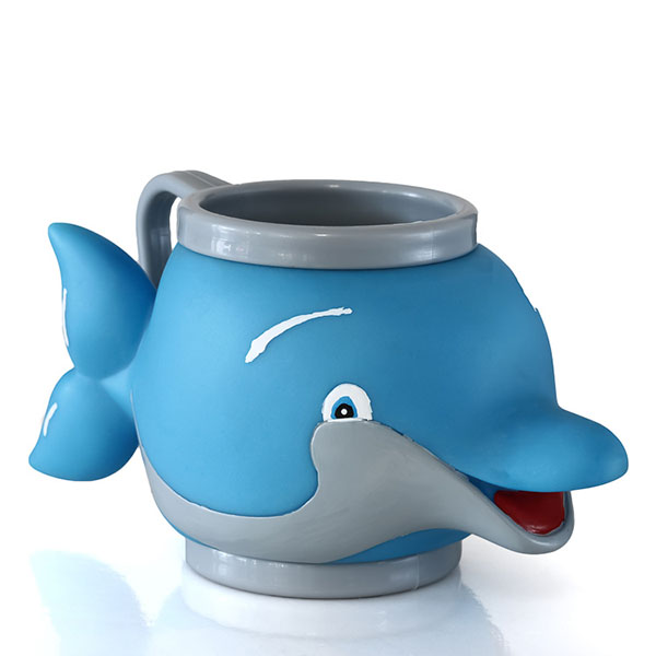 China Cheap price Double Wall Espresso Mug - Charmlite 3D Cartoon Animal Cups with Handle, Cute Ice Cream Mug Food Grade – Charmlite detail pictures