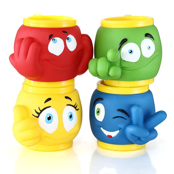 China Cheap price Double Wall Espresso Mug - Charmlite 3D Cartoon Animal Cups with Handle, Cute Ice Cream Mug Food Grade – Charmlite detail pictures