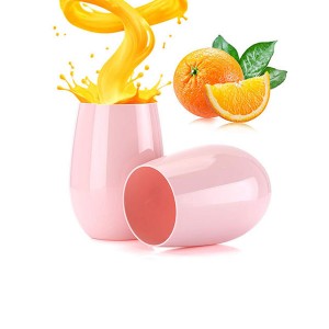 Charmlite varmt salg plastvinglass klart vinkopp for rød og hvitvin – 16 oz