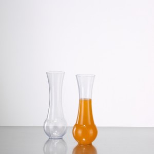 Стакан для бейсбола Charmlite, большой, в форме вазы из прозрачного пластика - 22 унции / 650 мл