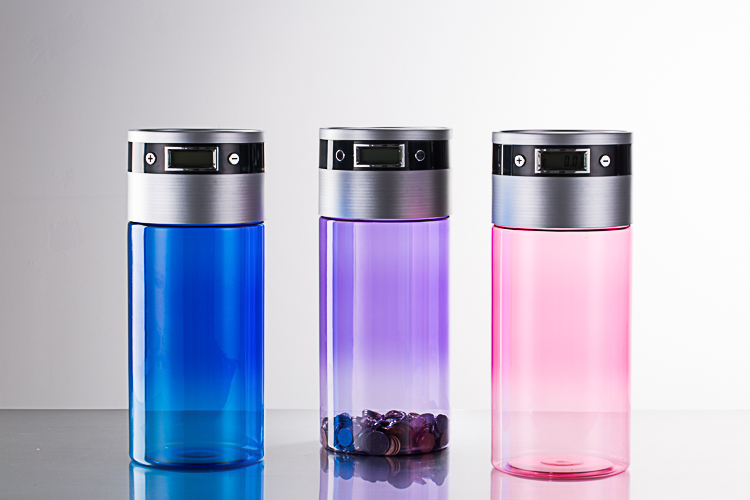 Cheap PriceList for Ice Bucket With Tong Stainless Steel - Supersize Digital Coin Bank For Kids And Adults with Large Capacity – Charmlite detail pictures