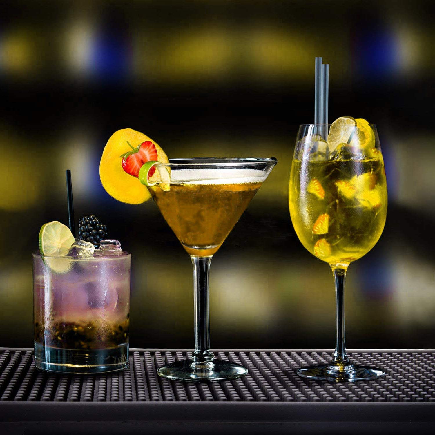 Personlized Products Novelty Large Plastic Coin Banks - PVC Bar Mat, Bar Drip Mat, Rail Runners For Glassware, Drink, Beer – Charmlite detail pictures