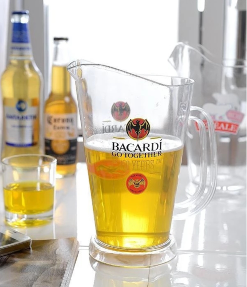 Quality Inspection for Heart Coffee Mugs - Charmlite BPA free Hot sale OEM Service Clear Beer Plastic water Jug -64oz Pitcher Pot – Charmlite detail pictures