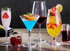 Karahi Waina Charmlite Kore e taea te wawahi 100% Tritan Shatterproof Ka taea te whakamahi ano me te mohiti Kaata Kaata Haumaru - 14oz